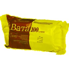 Вата гигиен. нестер. 100г 150шт/уп Емельянъ Савостинъ ШК0140 - фото 2