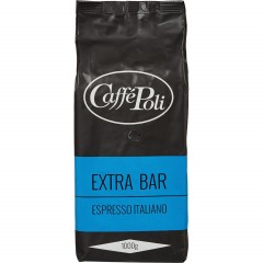 Кофе Caffe Poli Extra Bar в зернах, 1 кг.