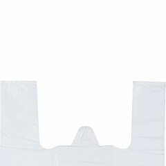 Пакет-майка ПНД 30+18х55 15мкм 100шт./уп. белый - фото 4