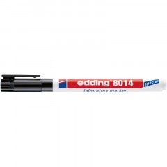 Маркер лабораторный EDDING E-8014 черный 1 мм перманент - фото 4