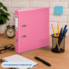 Папка-регистратор ECONOMY PLUS, 50мм, фуксия, ПБП1, карм.кор.,мет.уг Папка-регистратор ECONOMY PLUS, 50мм, фуксия, ПБП1, карм.кор.,мет.уг - фото 13
