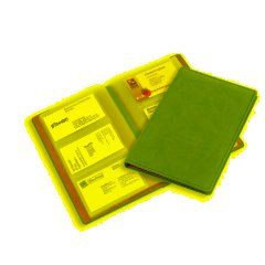 Визитница настольная 72виз,синий,к сез.набору,А5,133х202мм,ATTACHE Вива - фото 3