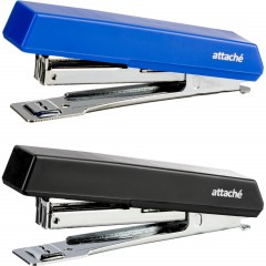 Степлер Attache Eco до 10лис,цвета в ассор.(черн,синий,зелен),№10 антистеп Степлер Attache Eco до 10лис,цвета в ассор.(черн,синий,зелен),№10 антистеп - фото 2