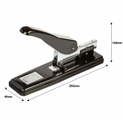Степлер Attache професс. до 85 л. (бум.80 гр/м2), черный, №23 Степлер Attache професс. до 85 л. (бум.80 гр/м2), черный, №23 - фото 5