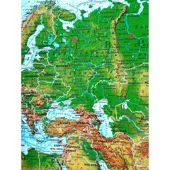 Карта настенная Мир физическая 1:22млн,физ.гран.гос,одним лис,мел.кар - фото 2