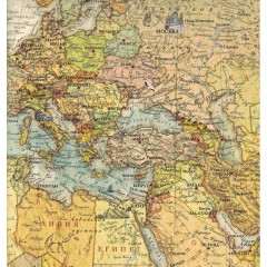 Карта настенная Мир политическая 1:22млн.,ретро стиль - фото 3