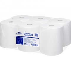 Полотенца бумажные д/дисп. Luscan Professional2слбелцел150м6рул/уп Полотенца бумажные д/дисп. Luscan Professional2слбелцел150м6рул/уп - фото 6