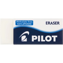 Ластик PILOT EE101 винил, карт.держатель, белый, Япония, 42х19х12мм EE101 - фото 2