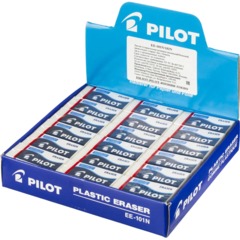 Ластик PILOT EE101 винил, карт.держатель, белый, Япония, 42х19х12мм EE101 - фото 5