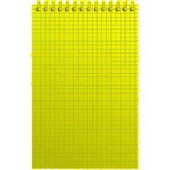 Блокнот на спирали А5 60л. бордо картон д/лог.клет.32 - фото 2