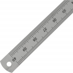 Линейка металлическая Attache 100 см 5шт/упк - фото 3