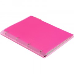 Бизнес-тетрадь Attache Rainbow Style А4 на кольцах, смен.блок, розов Бизнес-тетрадь Attache Rainbow Style А4 на кольцах, смен.блок, розов - фото 5