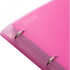 Бизнес-тетрадь Attache Rainbow Style А4 на кольцах, смен.блок, розов Бизнес-тетрадь Attache Rainbow Style А4 на кольцах, смен.блок, розов - фото 12