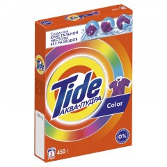 Порошок стиральный Tide Аква Пудра Color автомат 450г д/цветного белья Порошок стиральный Tide Аква Пудра Color автомат 450г д/цветного белья - фото 2