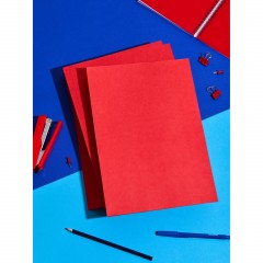 Бумага цветная Комус Color (красный интенсив), 80г, А4, 500 л. - фото 6