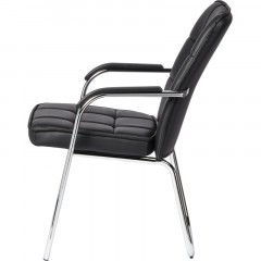 Конференц-кресло BN_TQ_Echair-810 VPU кожзам черный, хром Конференц-кресло BN_TQ_Echair-810 VPU кожзам черный, хром - фото 5