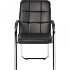 Конференц-кресло BN_TQ_Echair-810 VPU кожзам черный, хром Конференц-кресло BN_TQ_Echair-810 VPU кожзам черный, хром - фото 3