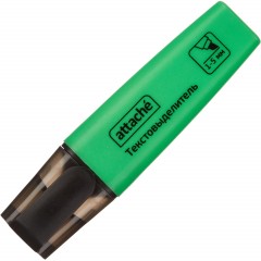 Маркер текстовыделитель Attache Colored 1-5мм зеленый - фото 2