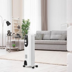 Радиатор масляный Ballu BOH/CL-05WRN 5 секц. 1000Вт Радиатор масляный Ballu BOH/CL-05WRN 5 секц. 1000Вт - фото 6