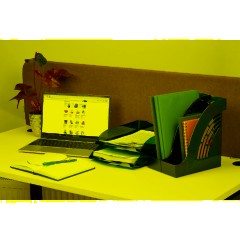 Лоток вертикальный ATTACHE 95мм Яркий  Офис фиолетовый(слива) - фото 3