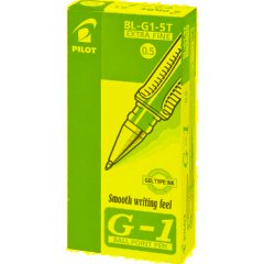 Ручка гелевая неавтомат. PILOT BL-G1-5T синяя 0,3мм Япония - фото 3