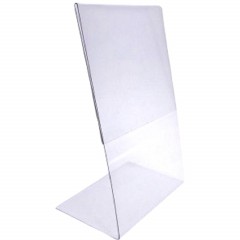 Ценникодержатель настольный из акрила верт L-образная ACR-PRICERA5, 1шт/уп