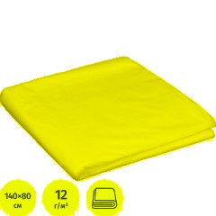 Простыня 140x80, смс, белый, Стандарт, 50шт/уп, 01-674