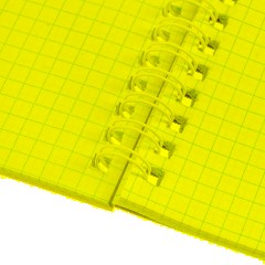 Блокнот на спирали А6 60л. ATTACHE, синий, блок 60г, обложка 215г - фото 7