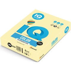 Бумага цветная IQ COLOR (А4,80г,YE23-желтый) пачка 500л.