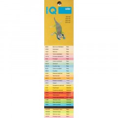Бумага цветная IQ COLOR (А4,80г,PI25-розовый) пачка 500л. - фото 3