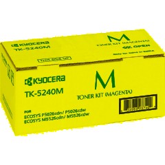 Тонер-картридж Kyocera TK-5240M пурп. для ECOSYS M5526 - фото 2