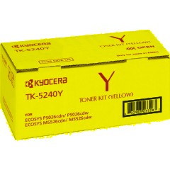 Тонер-картридж Kyocera TK-5240Y жел. для ECOSYS M5526 - фото 2