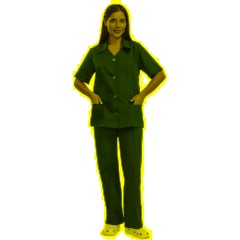 Костюм жен (куртка, бр) у12 бордо 120-124/158-164 - фото 9