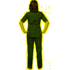 Костюм жен (куртка, бр) у13 бордо 112-116/170-176 - фото 4