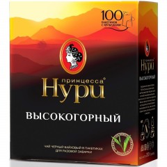 Чай Принцесса Нури Высокогорный черный 100пак/уп - фото 4