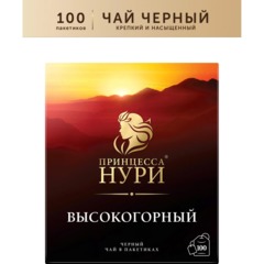 Чай Принцесса Нури Высокогорный черный 100пак/уп - фото 6