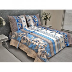 Постельное белье 1,5сп набивн.бязь 140г/м2 (нав.70х70 1шт.), ассорти - фото 3