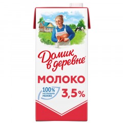 Молоко Домик в Деревне 3,5% 950г Молоко Домик в Деревне 3,5% 950г - фото 3
