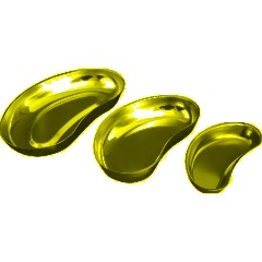 Лоток почкообразный ЛМП МЕДИКОН 160х85х28 (AISI ст.430) - фото 3