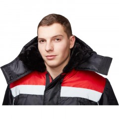 Костюм рабочий зимний муж з26-КПК черн/красн (р.52-54) 182-188 Костюм рабочий зимний муж з26-КПК черн/красн (р.52-54) 182-188 - фото 13