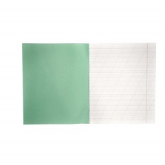 Тетрадь школьная 12л. Зелёная обложка Маяк, офсет, кос.линия Т5012Т2 4Г - фото 2