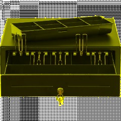 Денежный ящикАТОЛ CD-410-B черный, 410x415x100, 24V - фото 10