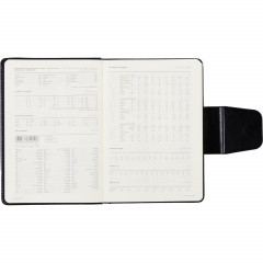 Ежедневник недатированный A5, Prestige черный, 160 л. 3-352/01 Ежедневник недатированный A5, Prestige черный, 160 л. 3-352/01 - фото 8