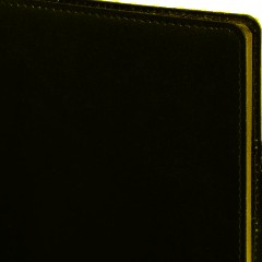 Еженедельник недатированный черный,кожа,A4 64л,Br.V.PROFY 3-098/02 - фото 5