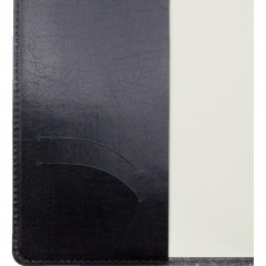 Ежедневник полудатированный черный,кожа,A5,1,208 л.,Br.V.PROFY 3-073/02 - фото 7