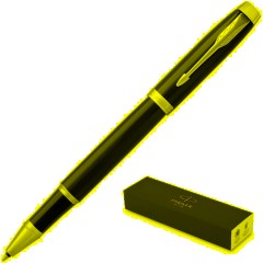 Ручка-роллер Parker "IM Black СT" черная, 0,8мм, подарочная упаковка - фото 2