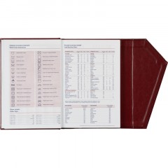 Ежедневник недатированный бордо, А5,143х210мм,180л,ATTACHE MAGNET - фото 13