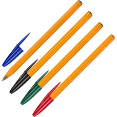 Набор шариковых ручек неавт. BIC ORANGE набор 4цв асс 8308541/516337Франция Набор шариковых ручек неавт. BIC ORANGE набор 4цв асс 8308541/516337Франция - фото 2