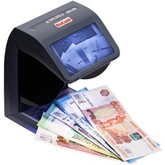 Детектор банкнот DoCash mini IR/UV/AS универсальный - фото 6