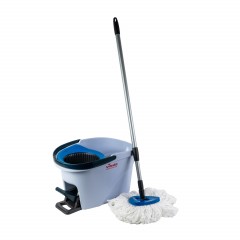 Комплект для уборки Vileda УльтраСпин Мини 158010 голубой стелескоп.ручкой